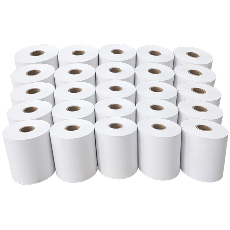 Chinese Supplier Blank Pos Paper Roller 55g 80x80x12 44mm Thermal Cash Register Paper