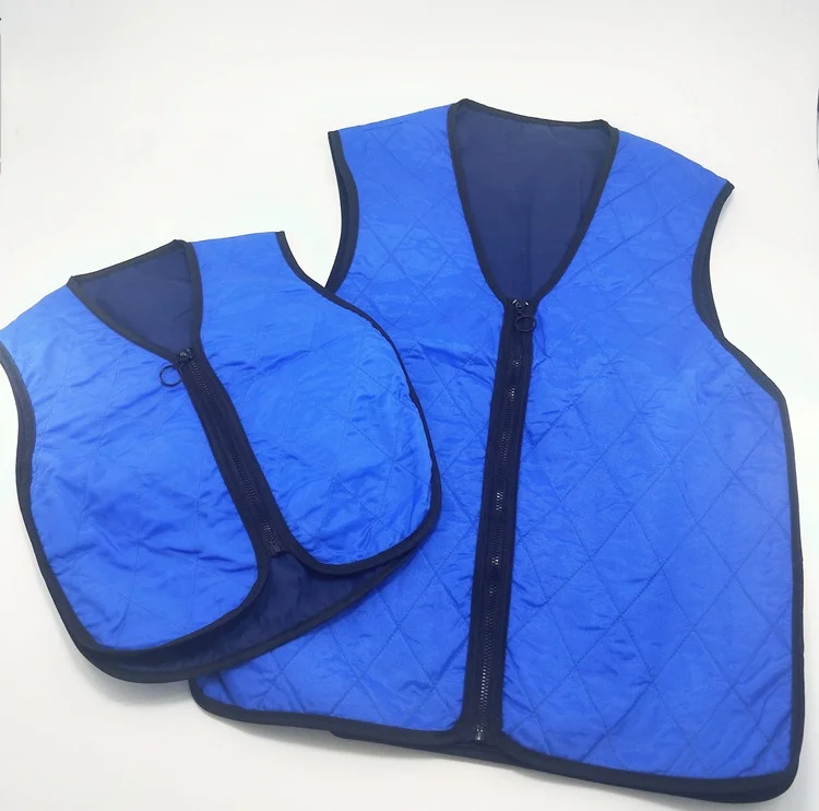 Customize Factory Outdoor For Body Elastic Feeling Evaporative Cooling Ice Bag Pad Vest