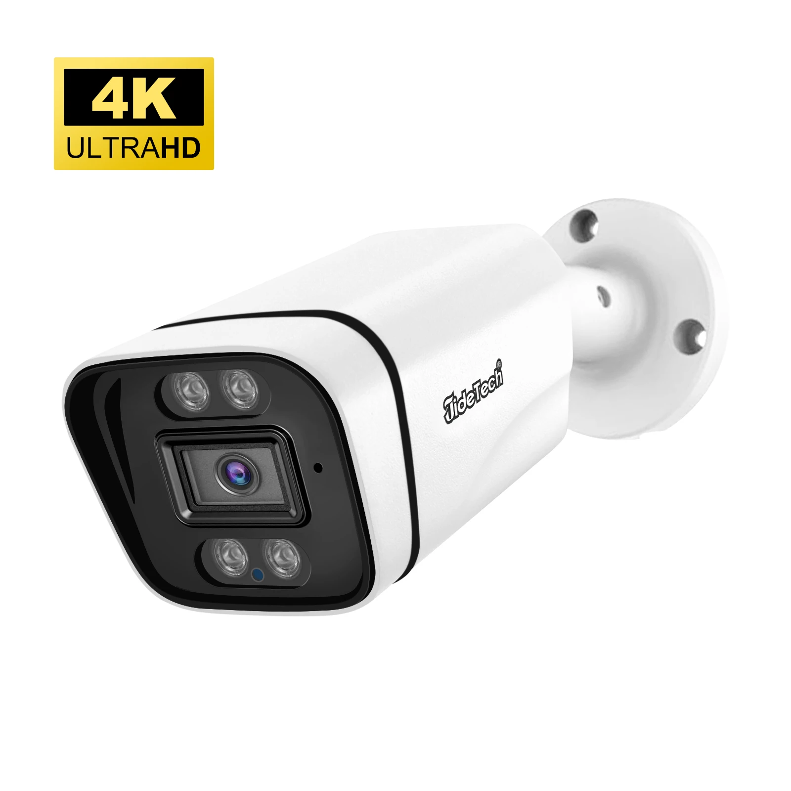 JideTech 8MP 30fps камера безопасности IP-камера HD камера наблюдения совместима со сторонним программным обеспечением и NVR