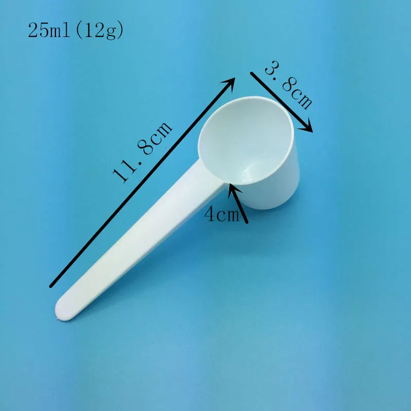 
top selling food grade plastic 25ml measuring spoon 