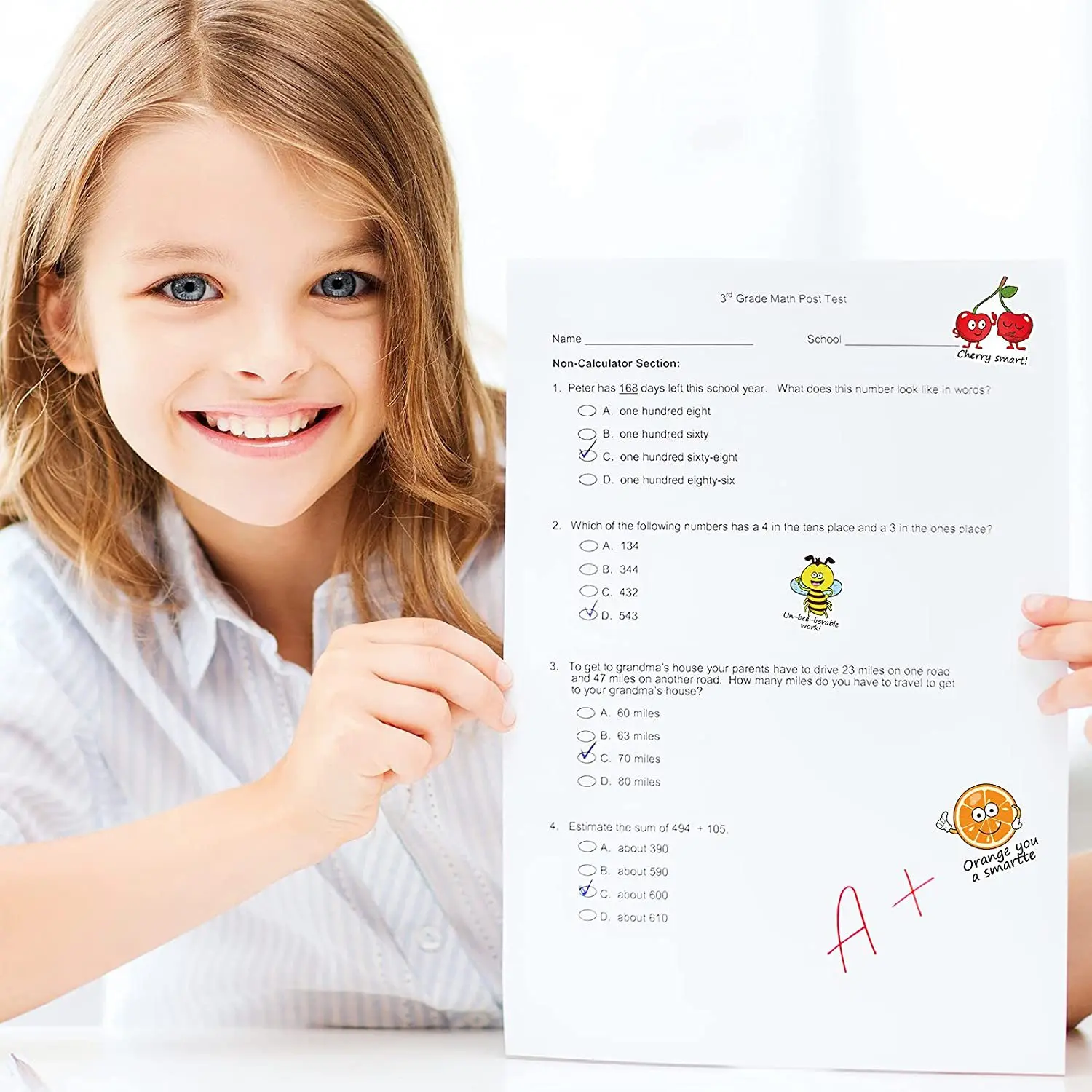 Cute Fruit Teacher Stickers Good Behavior Motivational Sticker Classroom Incentive Award Decals for Students Teachers