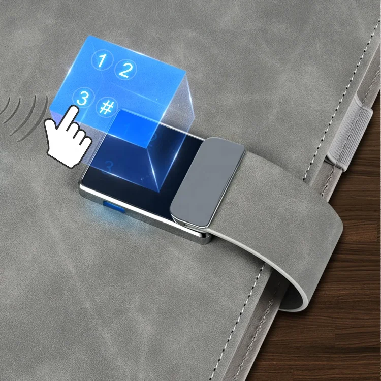  smart pen power bank notebook gift set multi function Digital Password Lock wireless