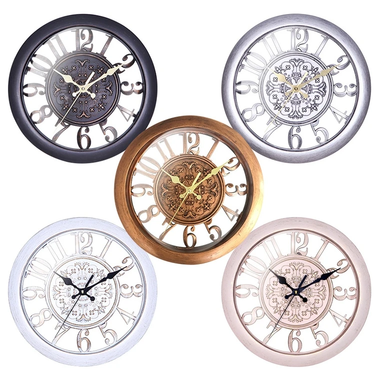 wall clock vintage home decorating
