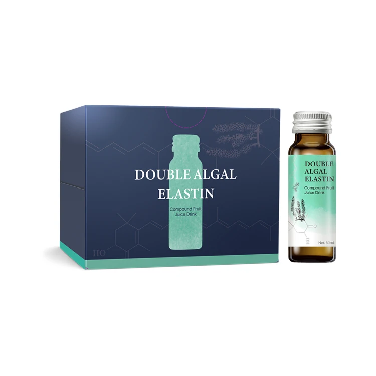 Skin Reduce Melanin Production Double Algal Elastin Compound Fruit Juice Drink