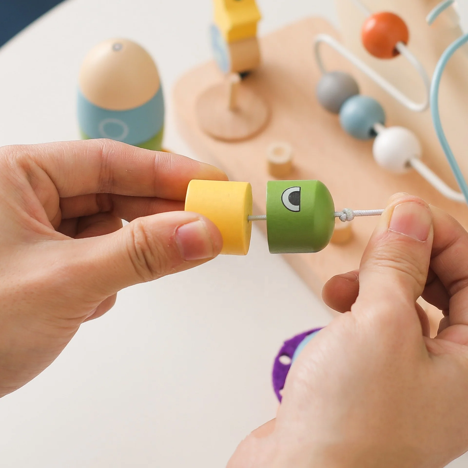 Wooden Multifunctional Cognitive Toys Planet Theme Kids Montessori Toys Preschool Learning Educational Toys for Baby Toddlers