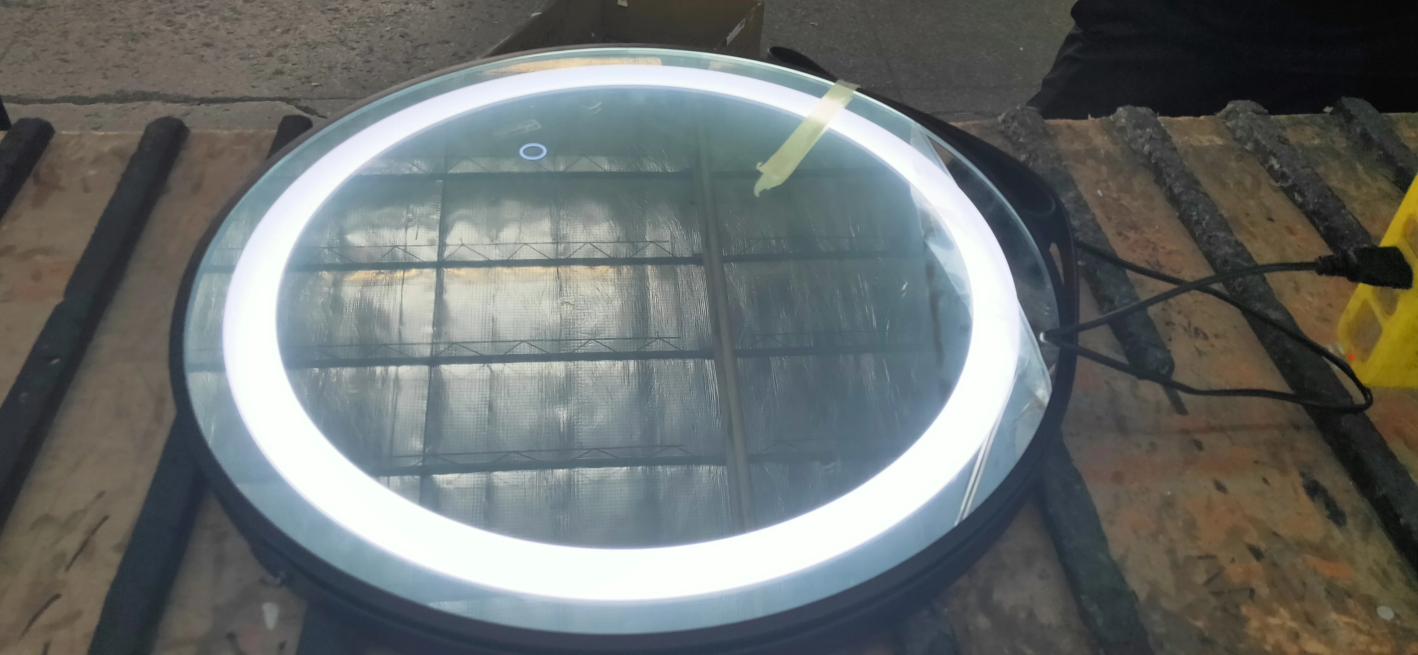 
Mirror With Led Lights Round Bathroom Led Lighted Mirror Smart Mirrors Led Mini Hotel 