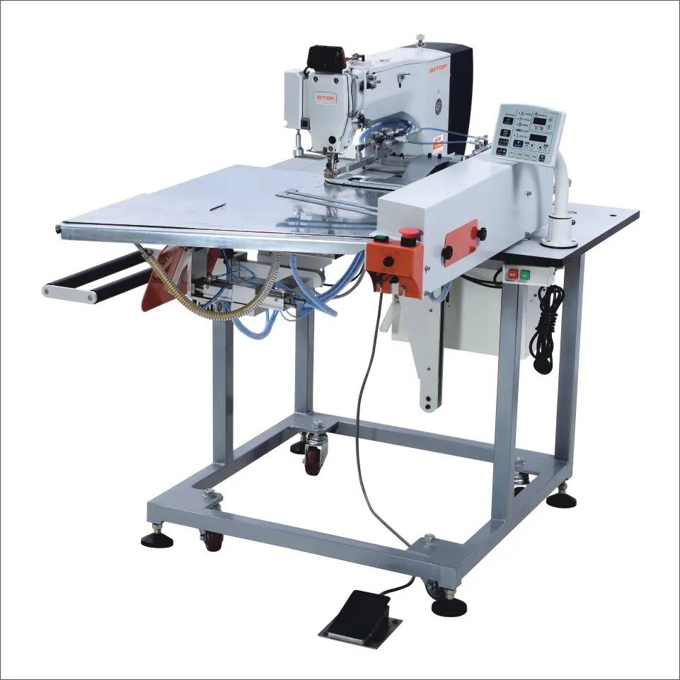 BT-2210MJ Bitop J stitch jeans front  placket setting sewing machine for pants jeans