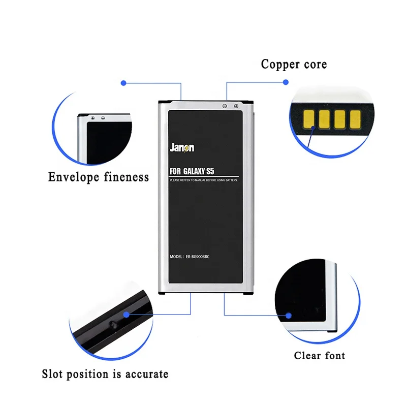 Оригинальный качественный аккумулятор для Samsung Galaxy S5 NFC