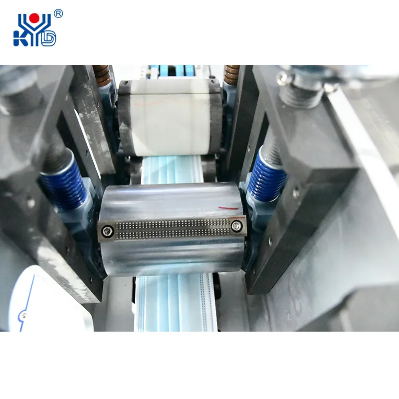 Automatic Surgical Medical Inner Ear Loop Face Mask Making Machine with Turnover Function