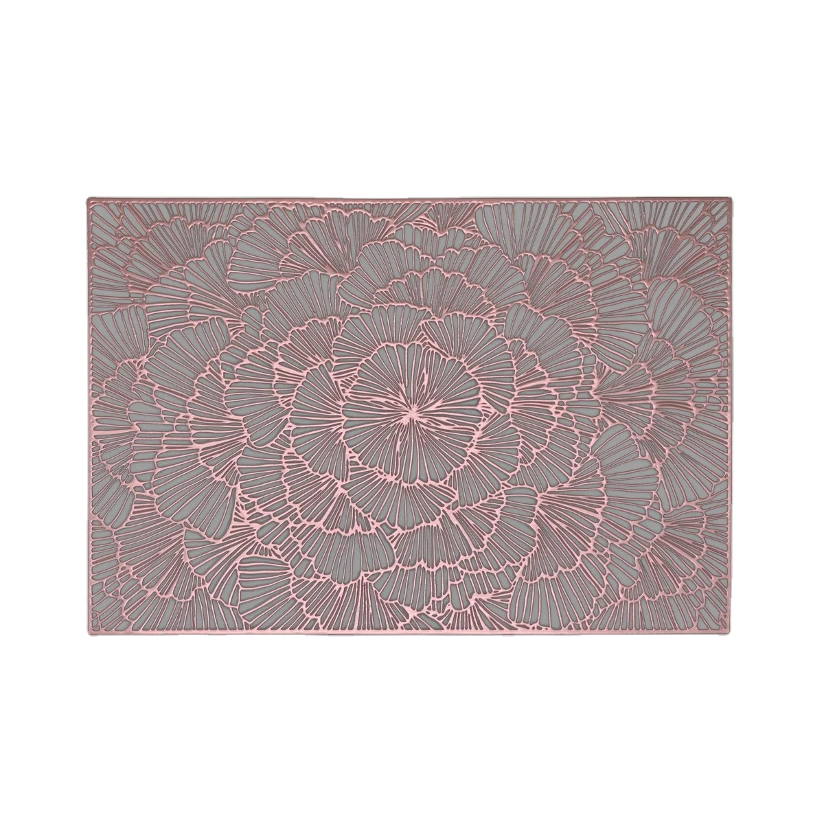 Easy-to-clean and well-stored placemats pvc washable foldable storage Christmas placemats kitchen high-quality patchwork placem