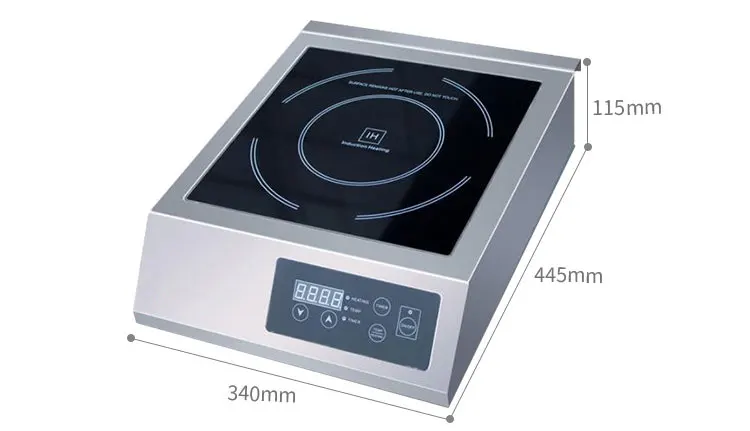 Multi-functional Electric Induction Stove Commercial Stainless Steel China Induction Cooker Machine