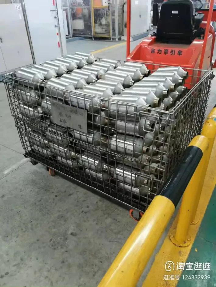 Custom Size Fold Gas Cylinder Stacked Wire Mesh Container Collapsible Storage Cage Rack