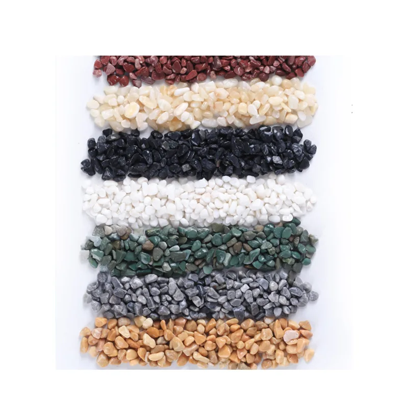 Natural Coloured  Gravel stone for Landscape of road
