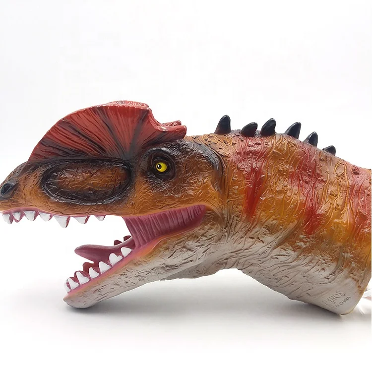 Manufacturer Wholesale OEM/ODM Plastic Dinosaur Hand Puppet PVC Jurassic World TREX Dinosaur Juguete For Kids Toy