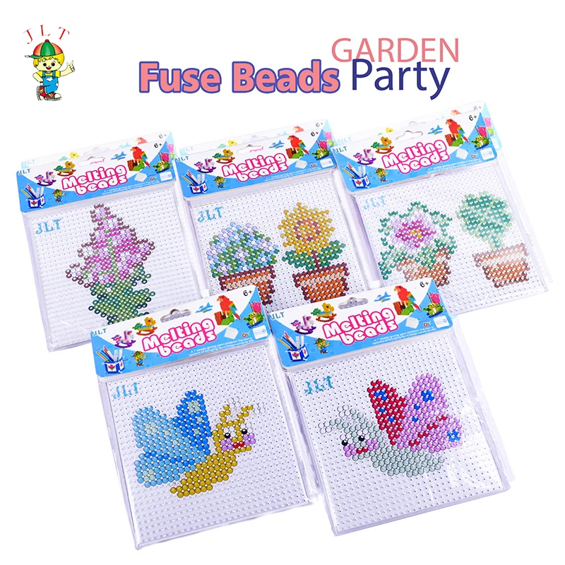 New Style Kids Creative Handmade Craft Toy Gift Fuse Beads Garden Series Perler Beads Toy Kit 5mm Hama Beads Diy Toy