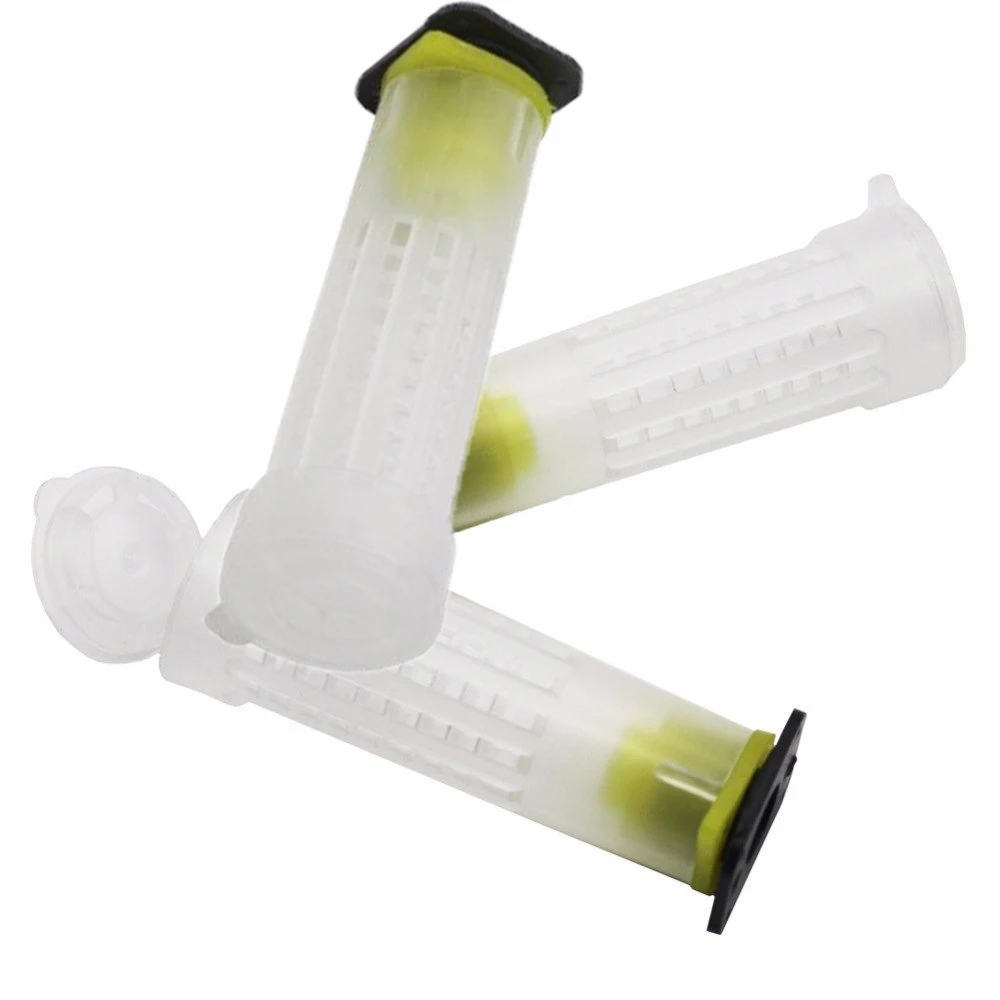 CHINABEES 20PCS Queen cage rearing cover catcher queen plastic cells bees box cages bees tool  apiculture equipement protection