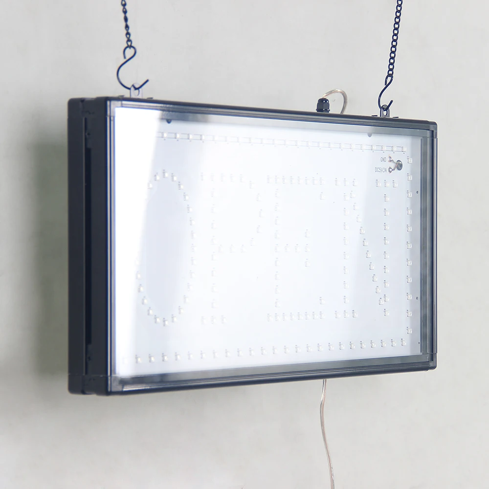 Беспроводной RGB красочный SMD внутренний знак световой короб рекламный открытый передний анимированный экран с Bluetooth-динамиком