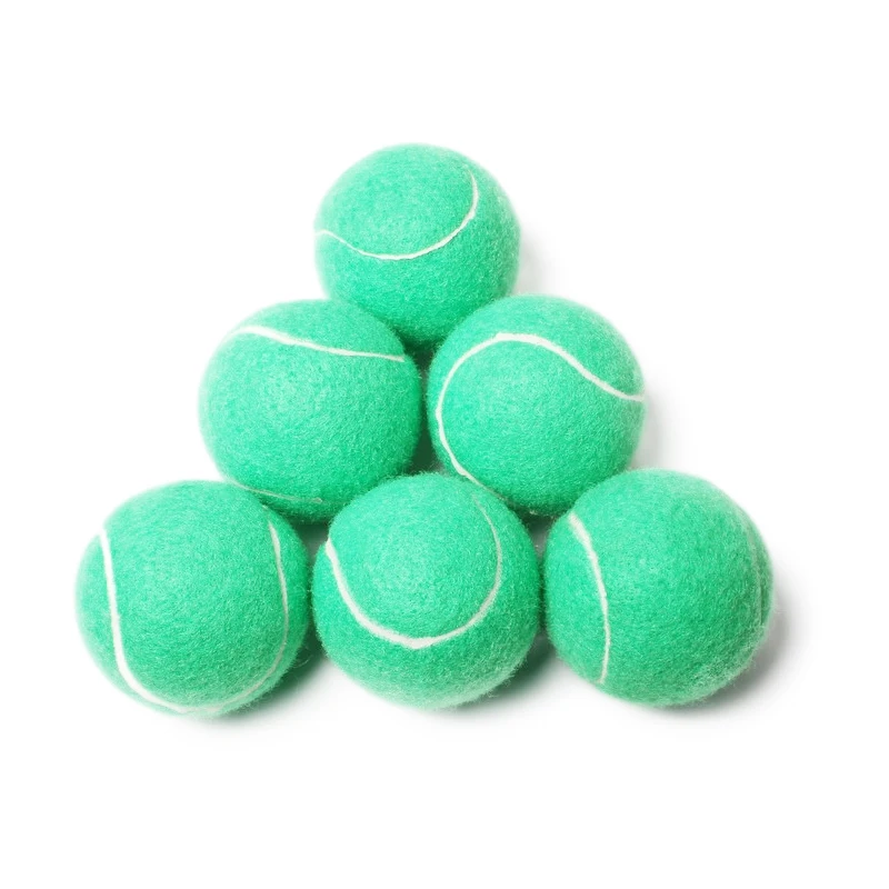 
Cheap price 2.5' customized color printed logo pet tennis balls 