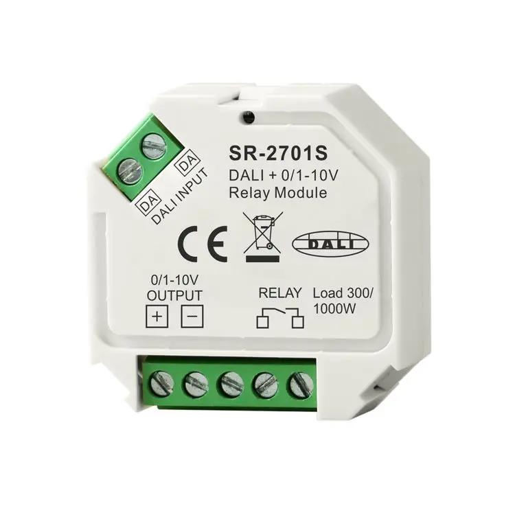Factory Direct DALI Bus DALI Mains Dry-Contact Volt-Free Relay For DALI System