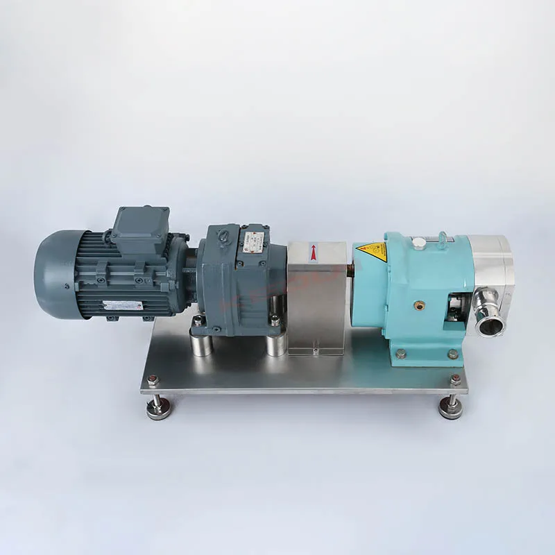 Sanitary Stainless Steel Liquid Usage Mechanical Lobe Pump For Honey