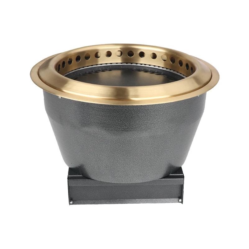 Горячая распродажа японский коммерческий Круглый встроенный гриль для курильщиков из нержавеющей стали мясной барбекю в помещении