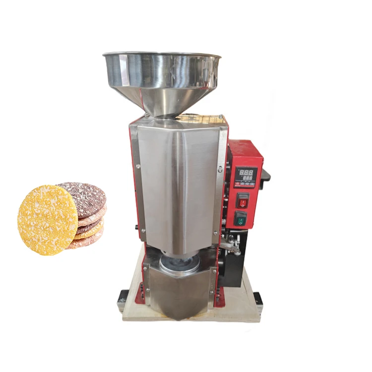 Korean Puffed Rice Snack Making Machine Popped Chips Machine Korean Puffed Rice Snack Making Machine