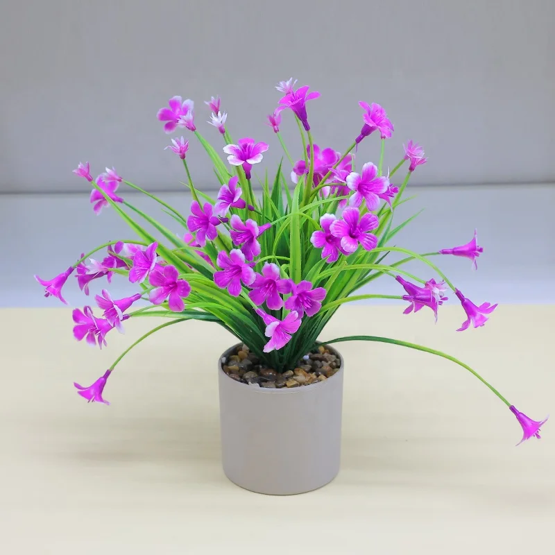 Cross-border Simulation Green Plant Potted Plastic Flower Desktop Decoration Indoor green Plant Living Room Decoration