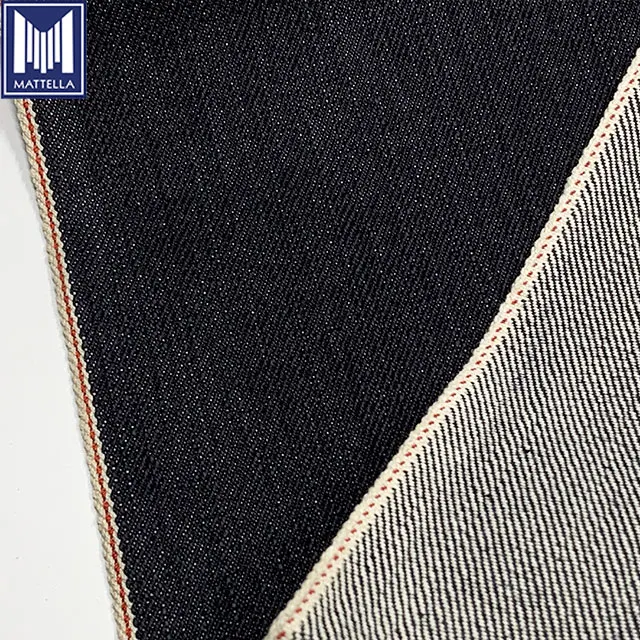 22oz indigo made from Japanese selvedge raw denim little to no shrinkage for classic Type jacket