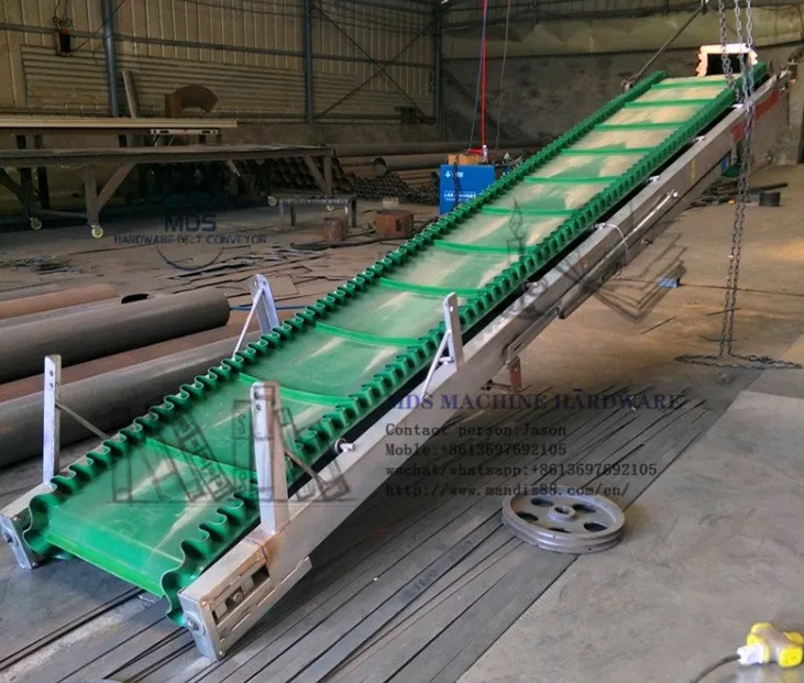 Mobile Belt Conveyor for Container Truck Warehouse Loading Unloading