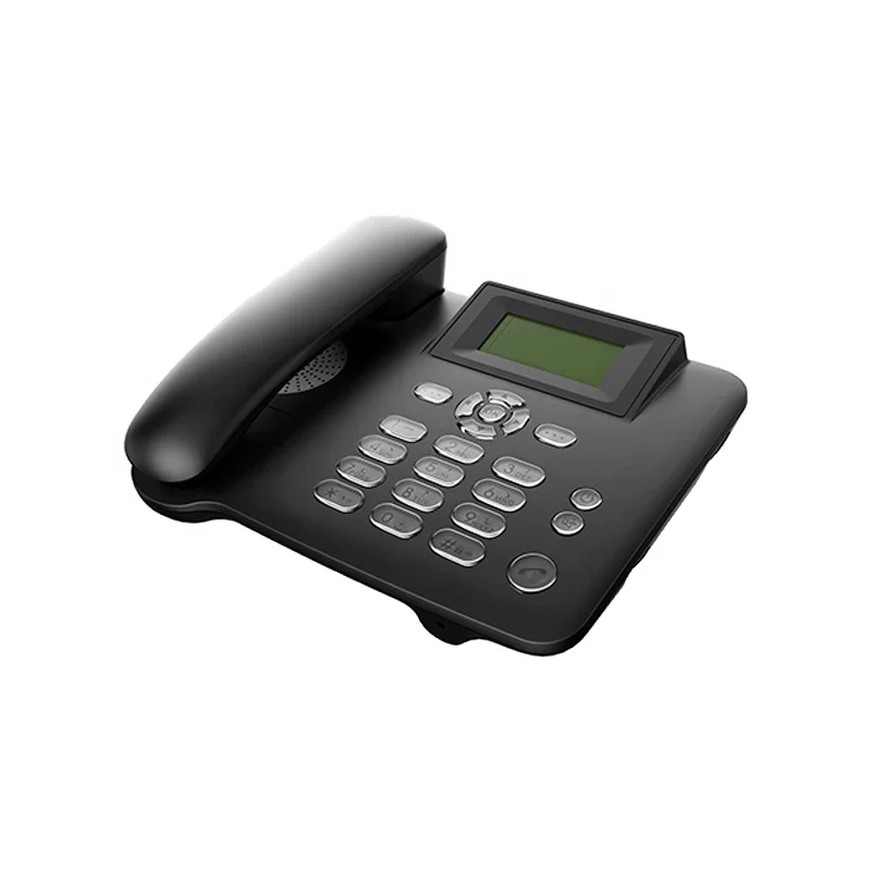 OEM  Dual Sim Cards Office Phone 2G GSM Desktop Fixed Wireless Phone