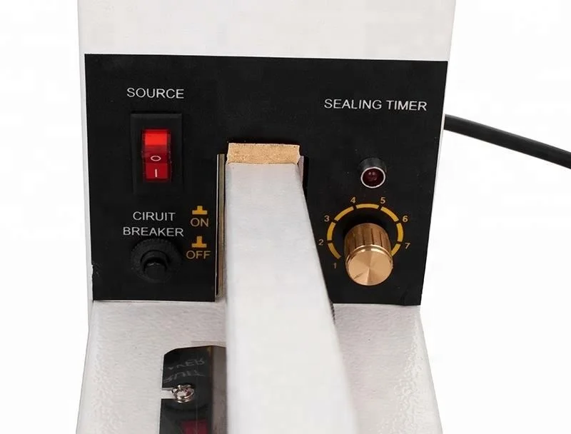 impulse heat sealer for big plastic bags PFS