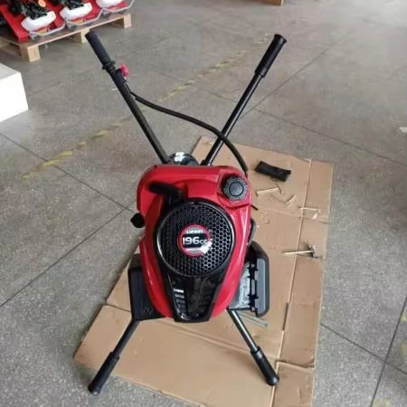High Quality 4 Stroke 196cc Earth Auger Engine Gas Powered Earth Auger Hole Digging Machines