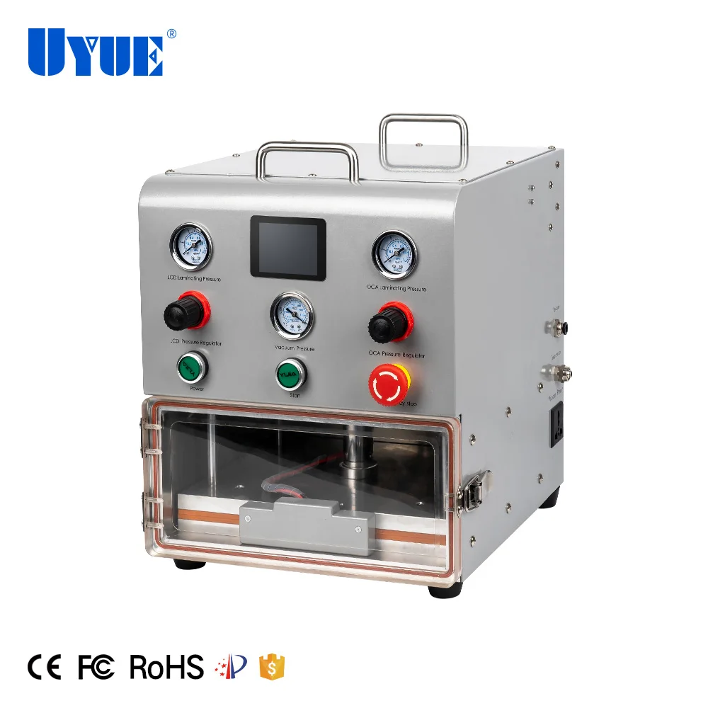 UYUE X13S 13 inch OCA Lamination Machine for iPad iPhone Samsung S10, S10 Edge LCD LCD Refurbish with base mold