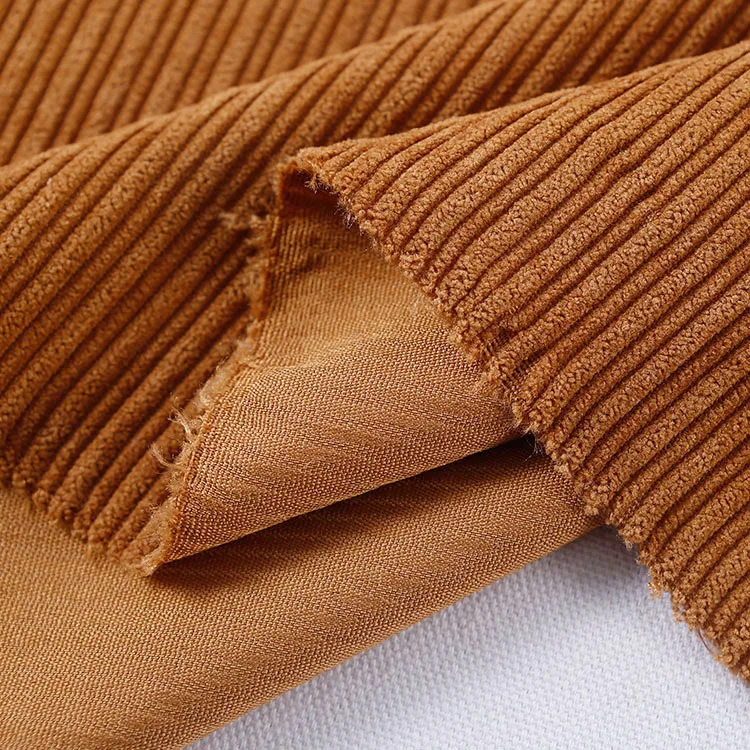 New product nylon polyester 8W corduroy Thick and thin corduroy fabric for coats