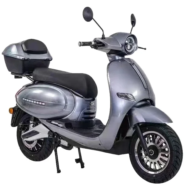 Jiangsu Powerful Electric Motorcycle Adult Powered Electric Mopeds Cheap Scooter With Pedals
