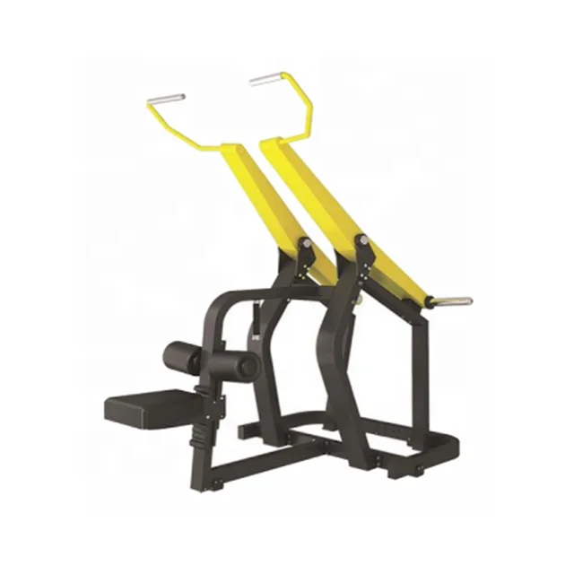 Factory wholesale Gym Trainer body building commercial gym fitness equipment sets Pull-down sitting lat  pull down machine