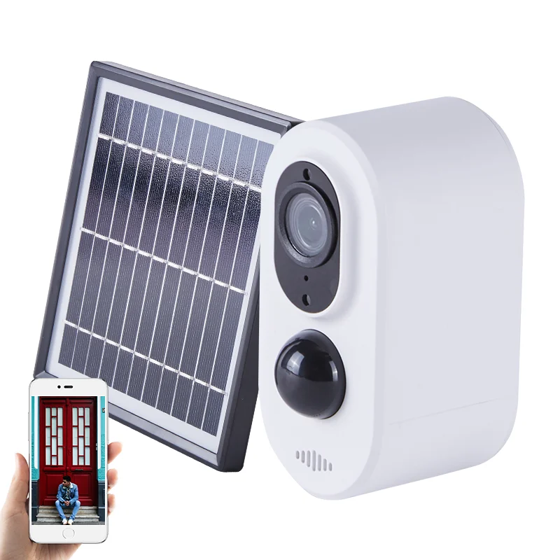 Hot New Home Battery Powered Wireless 3mp Mini Camera H265 System Outdoor Indoor Solar Surveillance Camera