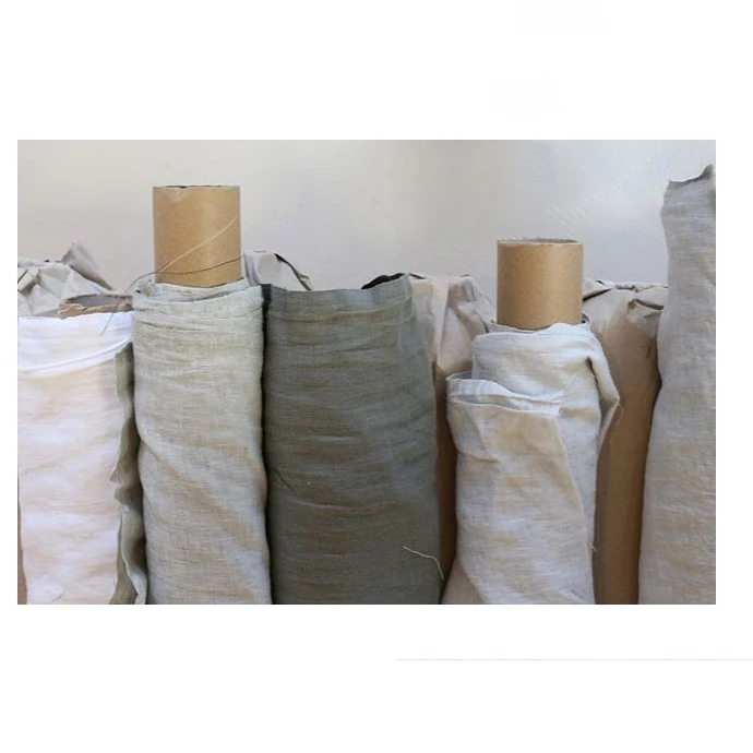 Wholesale 100% Linen Fabric 150gsm Width 140cm 103 Colors For Choice For Garments Women Dresses Shirts Casual Wear