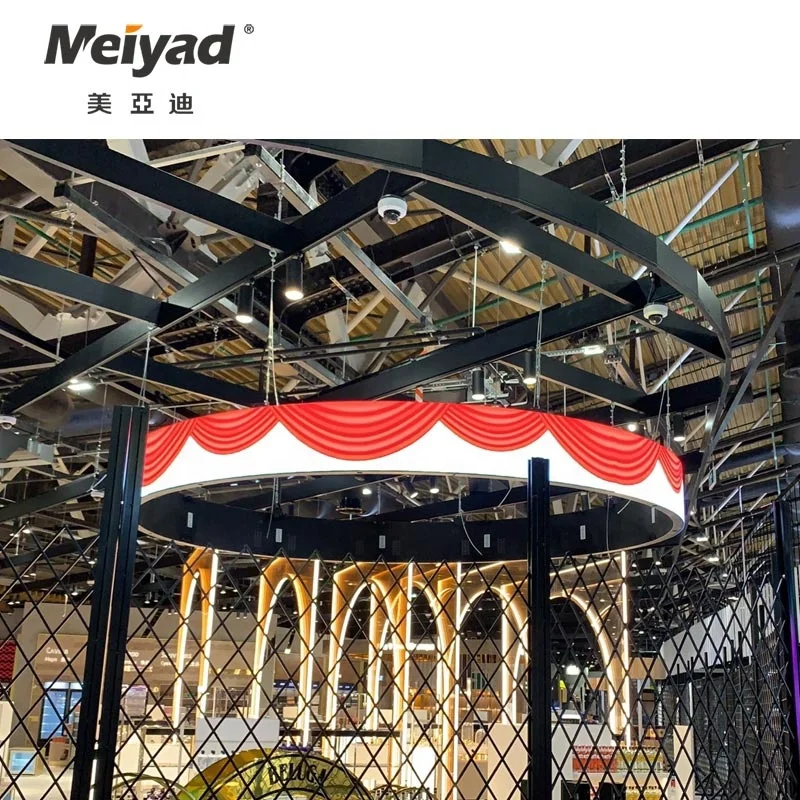 3840HZ 240*320mm Module Led Screen Flexible P1.8 P2.5 Indoor Indoor Advertising Full Color Matrix Displays 140 /140 600-1000nits