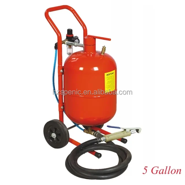 5 Gallon Air Sandblaster Household Sand Blasting Machine