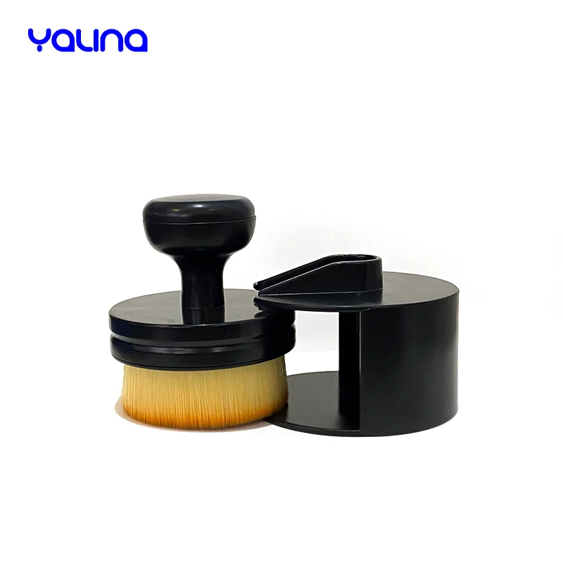 Suless tan Kabuki Shape and Glow Big Blending Brush deluxe flawless instant miracle self Tan Body Brush applicator