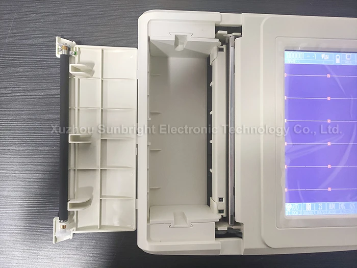 SUN-8212 Automatic medical diagnostic device ECG machine 12 channel 10 inch touch screen ECG Machine