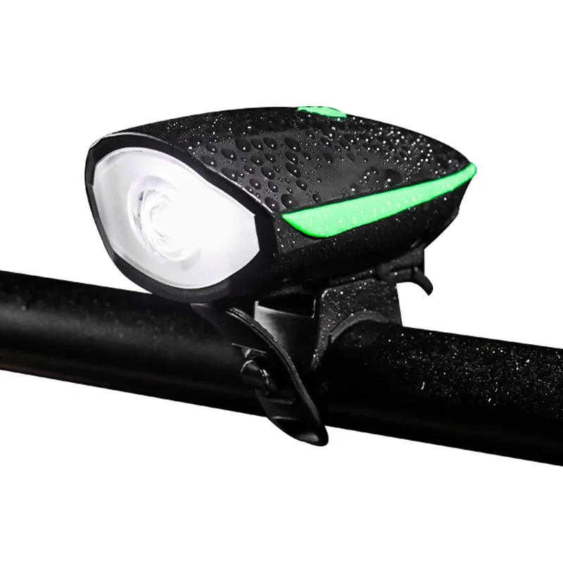 LED Bicycle lights headlights charging night riding flashlight electrified horn bicycle accessories bike light cycling equipment