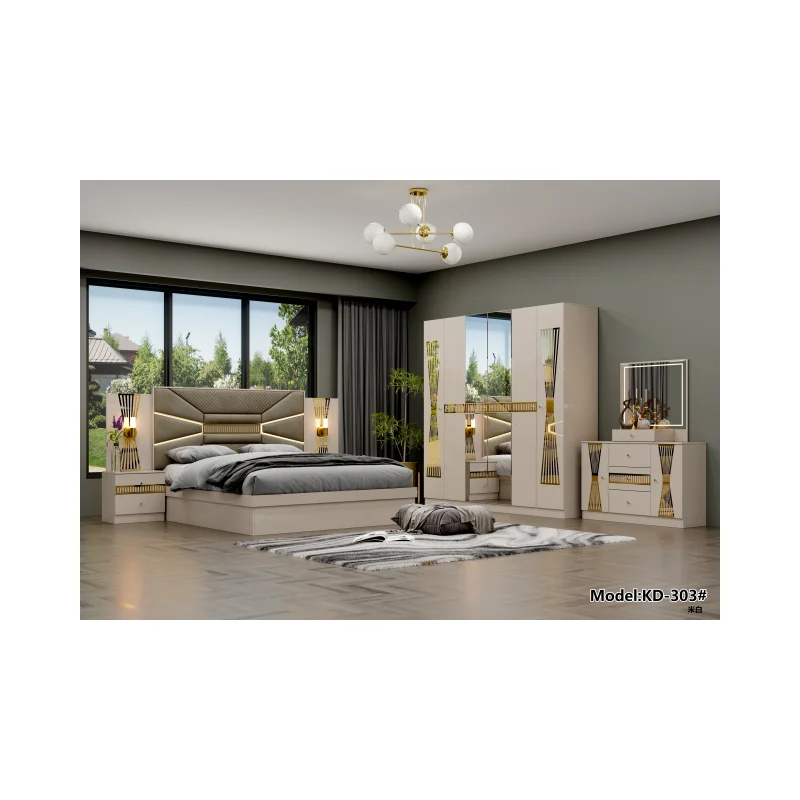 2024 New design bedroom set high quality hot selling full room sets wholesale price