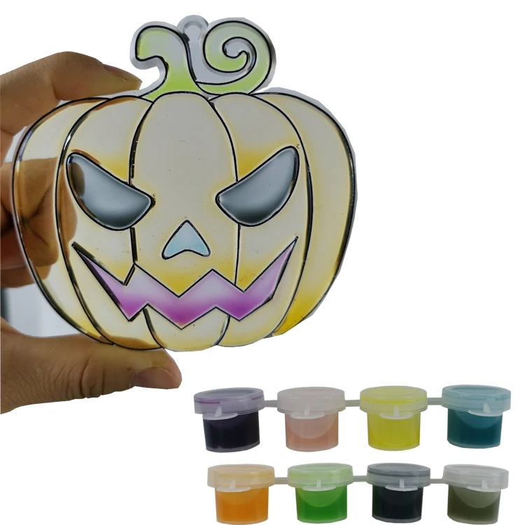 Halloween Create Your Own Window Art Kid Art Craft DIY Window Paint for Girls and Boys