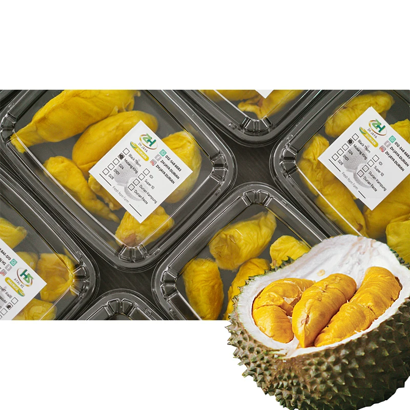 Highly Recommended Fresh Musang King D197 (Frozen Fruit) Thick Flesh Small Core and Bittersweet In A Savory Aftertaste