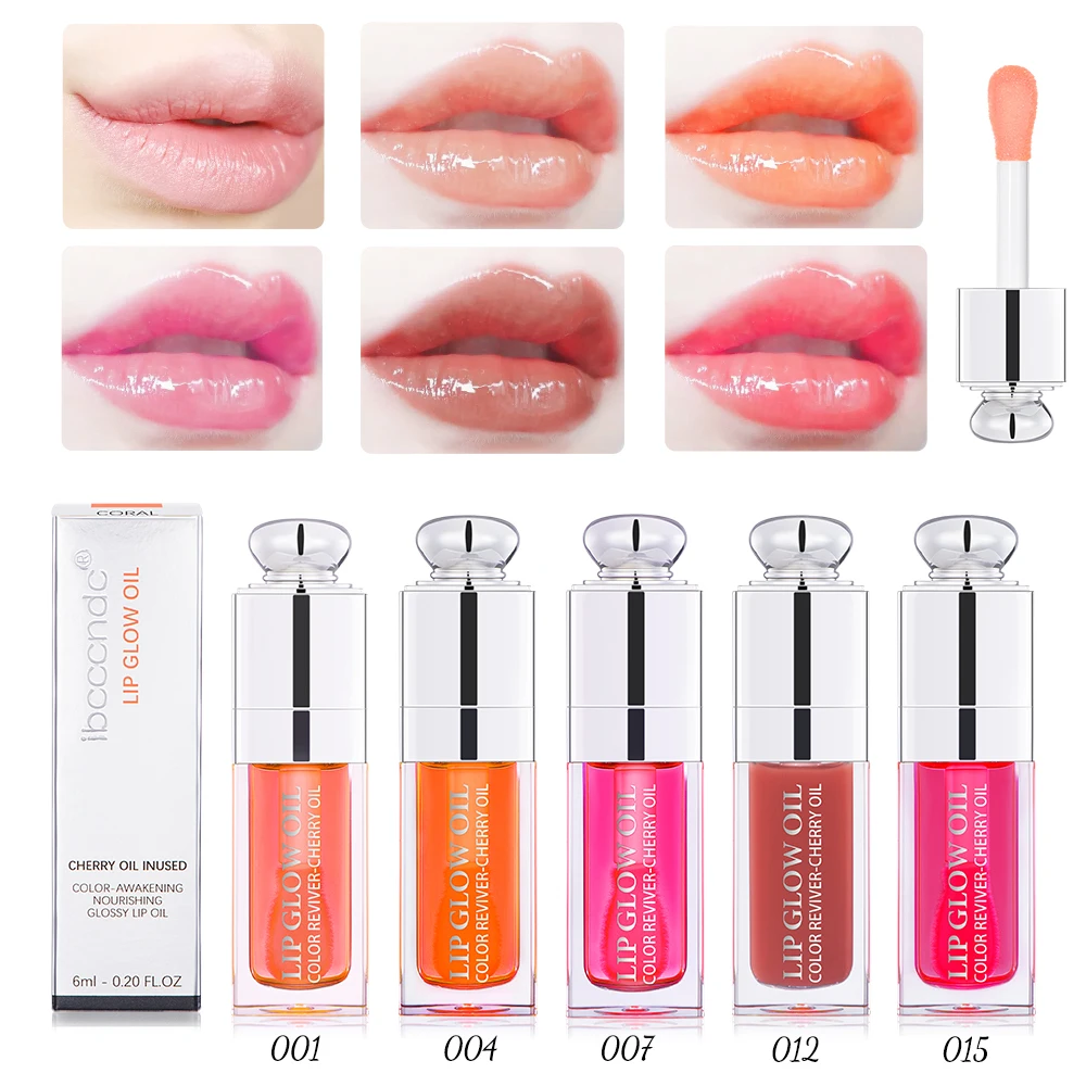 OEM ODM Private Label Color-Reviver питательное увлажняющее масло для губ 6 мл 0 2