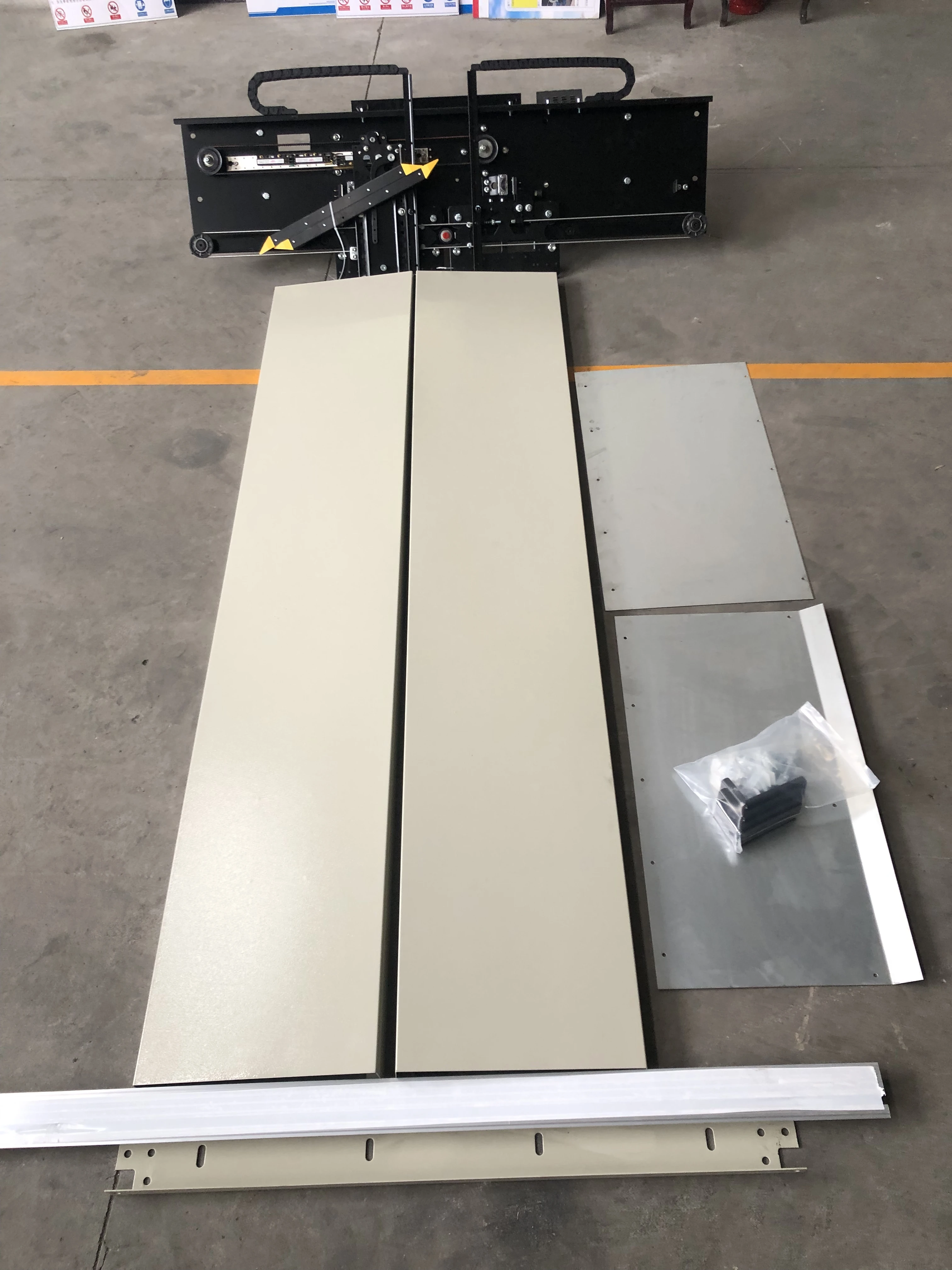 Zowee 700mm 800mm complete set elevator cabin door for hotel elevator elevator Interior door automatic car door