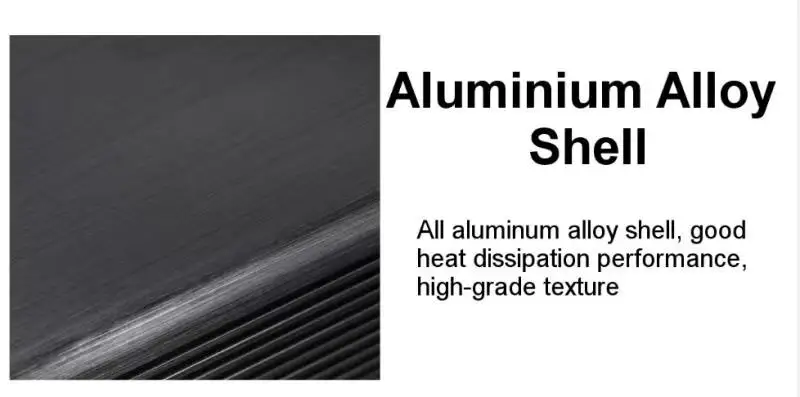 Car Amplifier Digital 4-channel Black Aluminum Alloy Car Suitable For Car Power Stereo Amplifier, Home High-power Audio