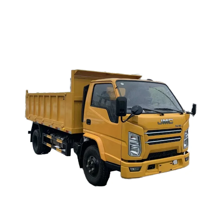 JAC Shunda Rear Loader Dump Garbage Truck Construction Farm Restaurant Industries Core Components Engine Gearbox Recycling Type